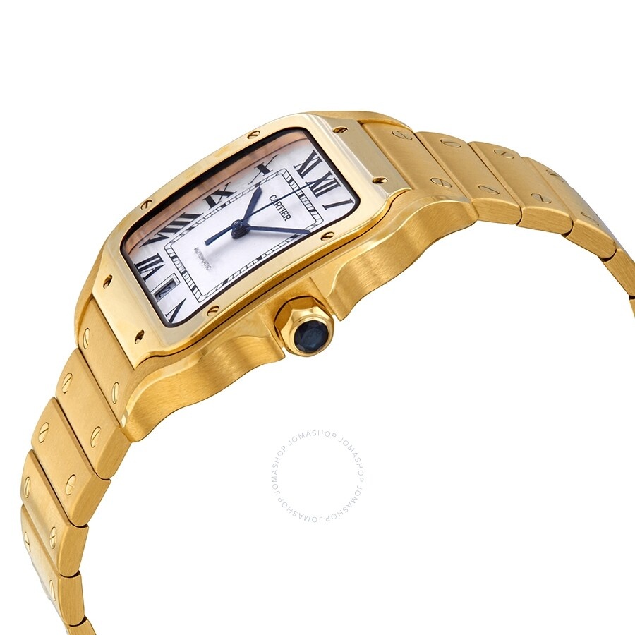 Cartier Santos de Cartier 18kt Yellow Gold Men's Large Watch WGSA0009 - 2