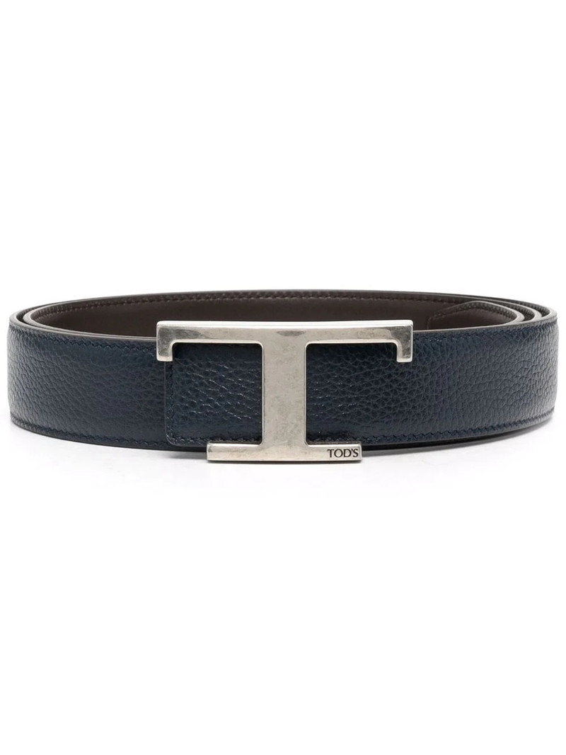 T logo buckle belt 1