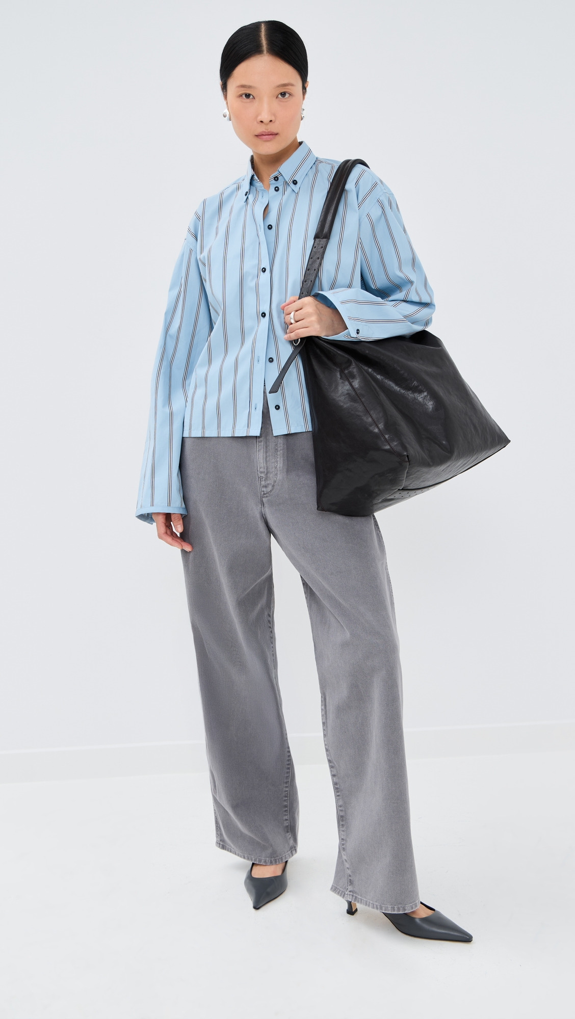 The Javi Boxy Button Down Shirt - 5