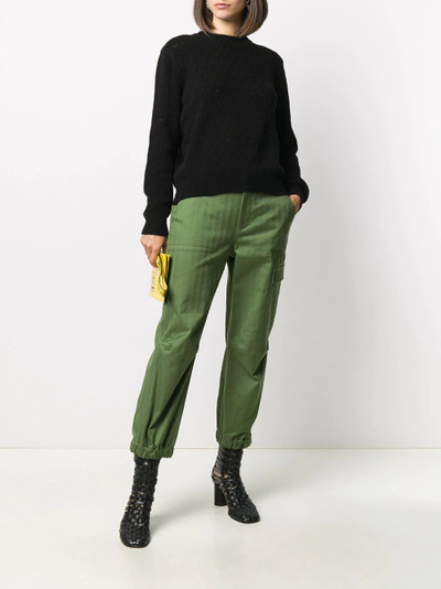 Moschino tapered cargo trousers outlook