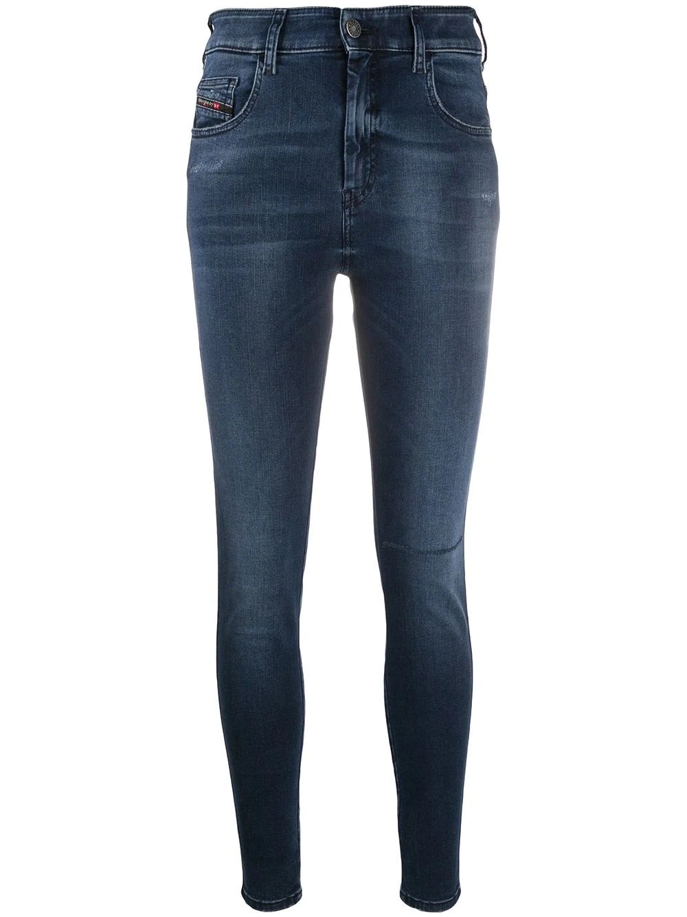 high-rise skinny jeans  - 1