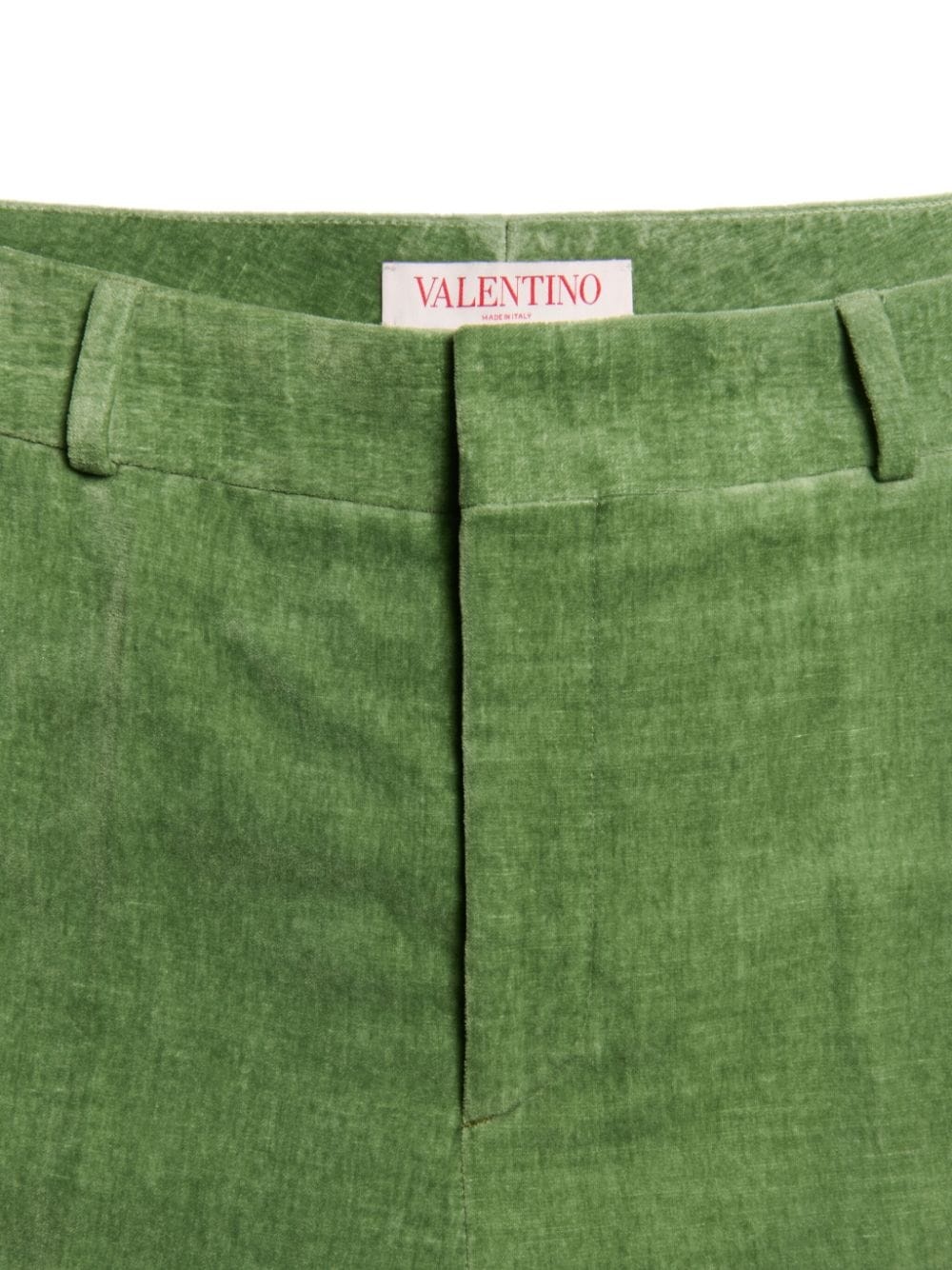 embroidered-hem detailing trousers - 6