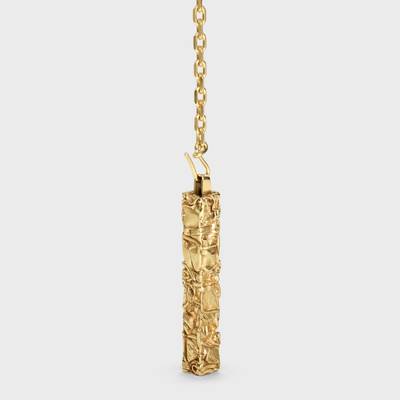 CELINE Celine César Project Compression Necklace in Vermeil outlook