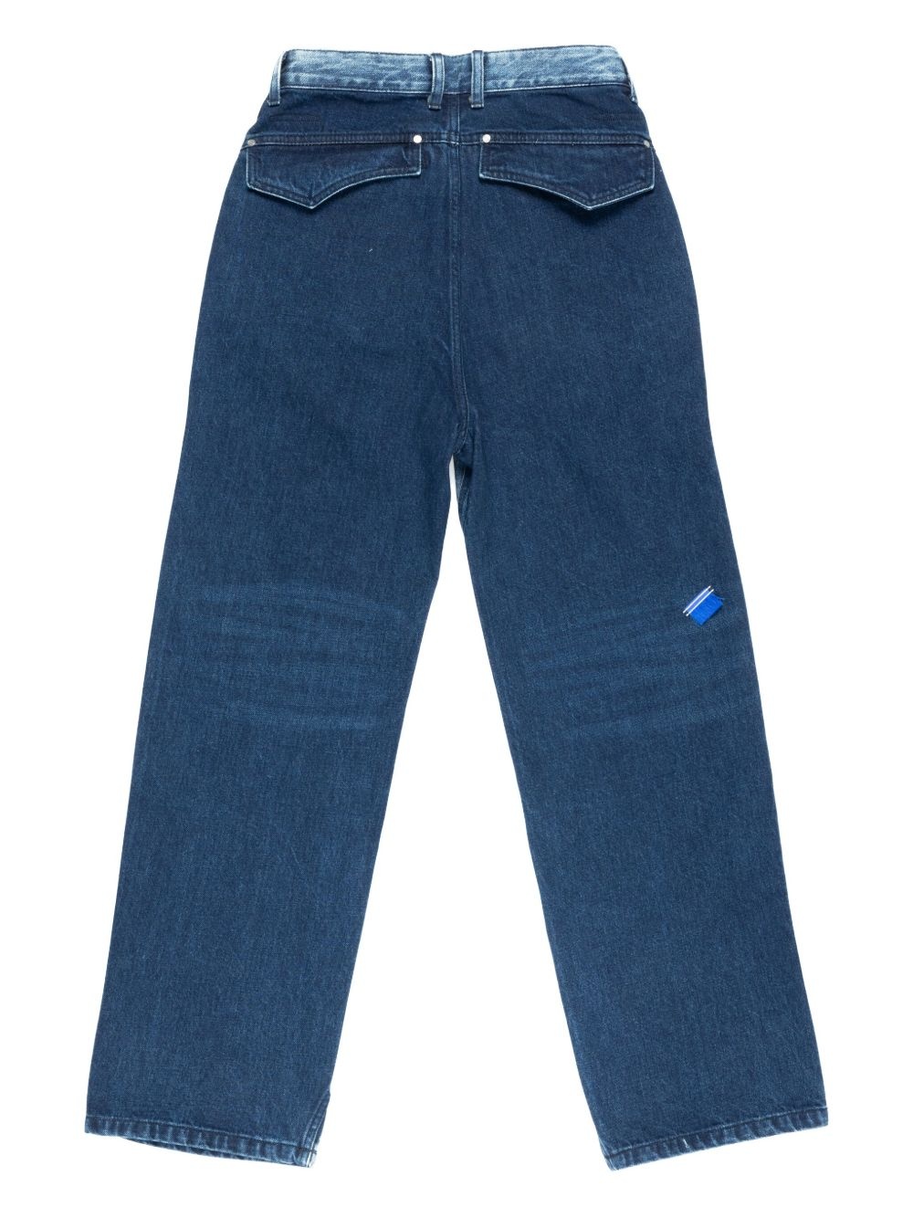 panelled jeans - 2
