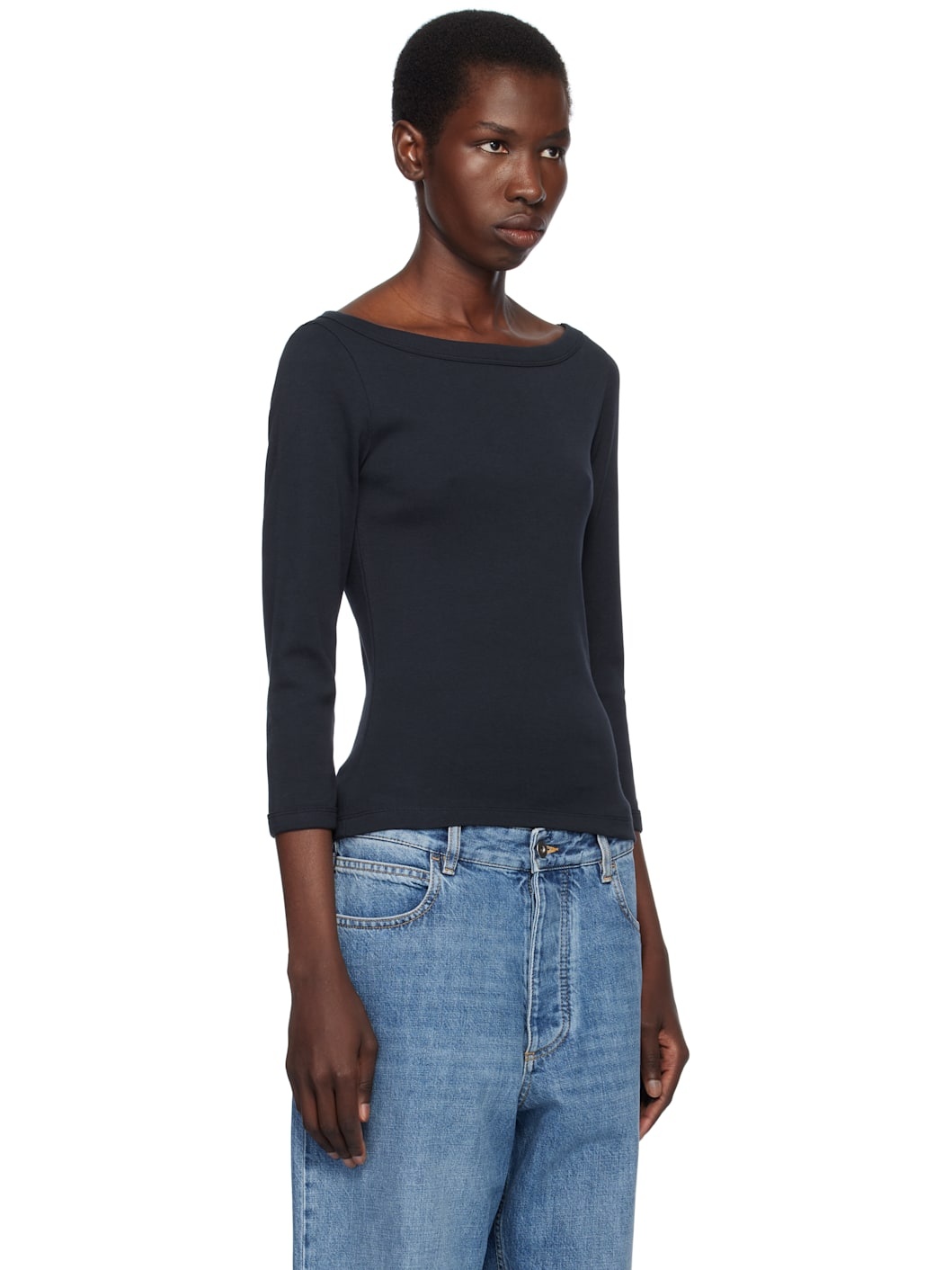 Navy Steffi T-shirt - 2