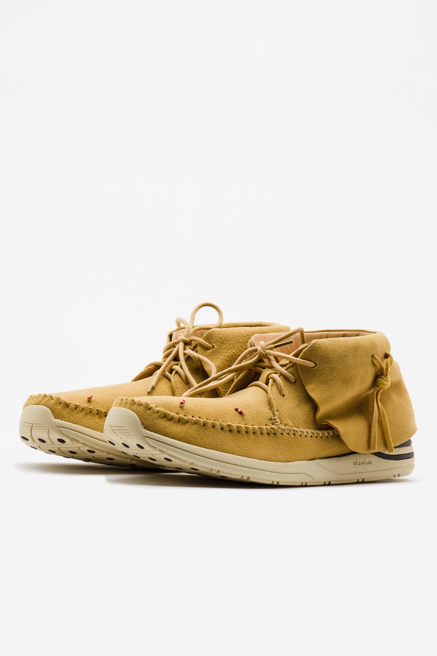 visvim FBT Lhamo Folk Boots in Sand | notreshop | REVERSIBLE