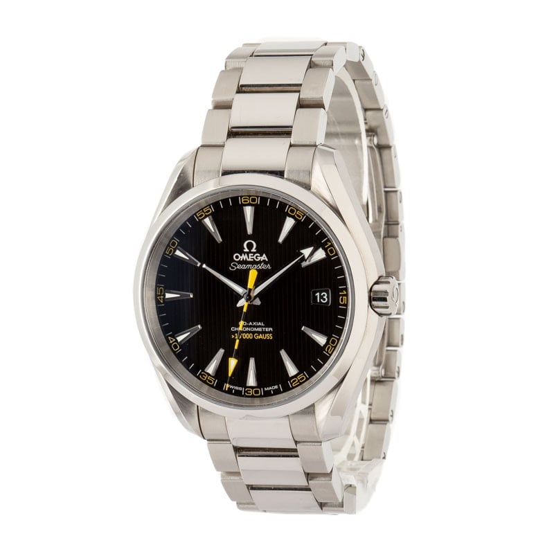 Omega Seamaster Aqua Terra Teak Black Dial - 2