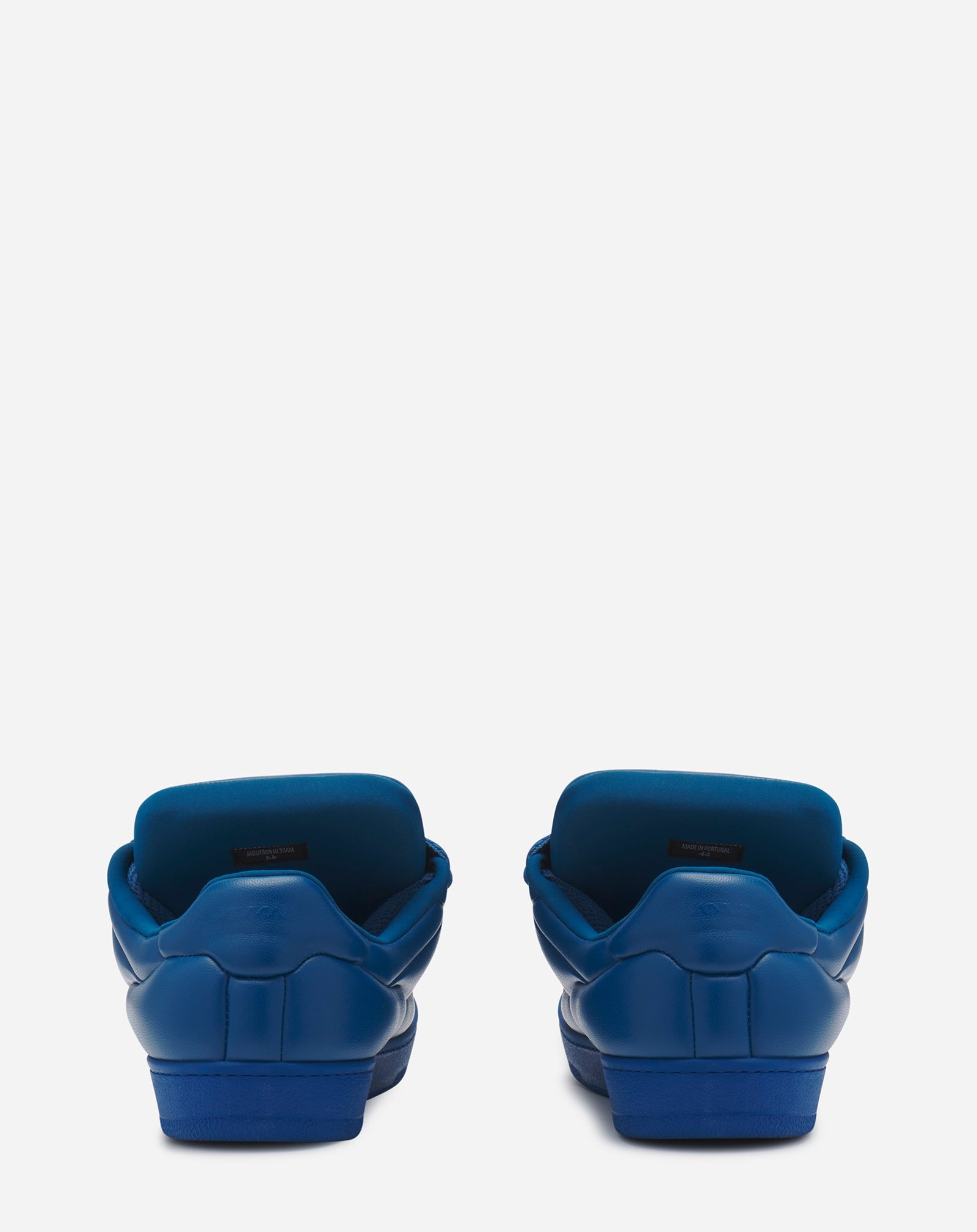 LEATHER CURB XL SNEAKERS - 4