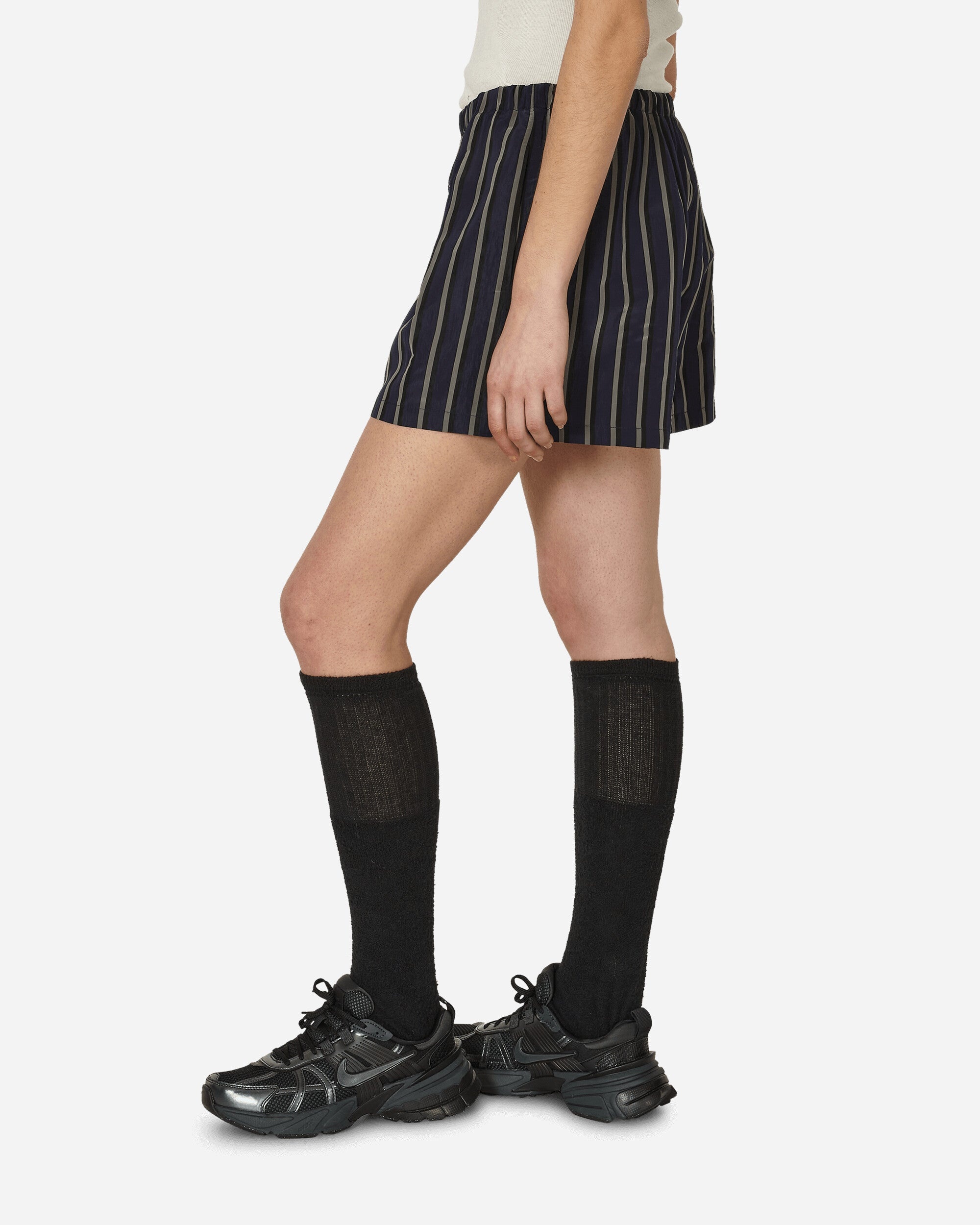 Stripe Boxer Shorts Navy - 2