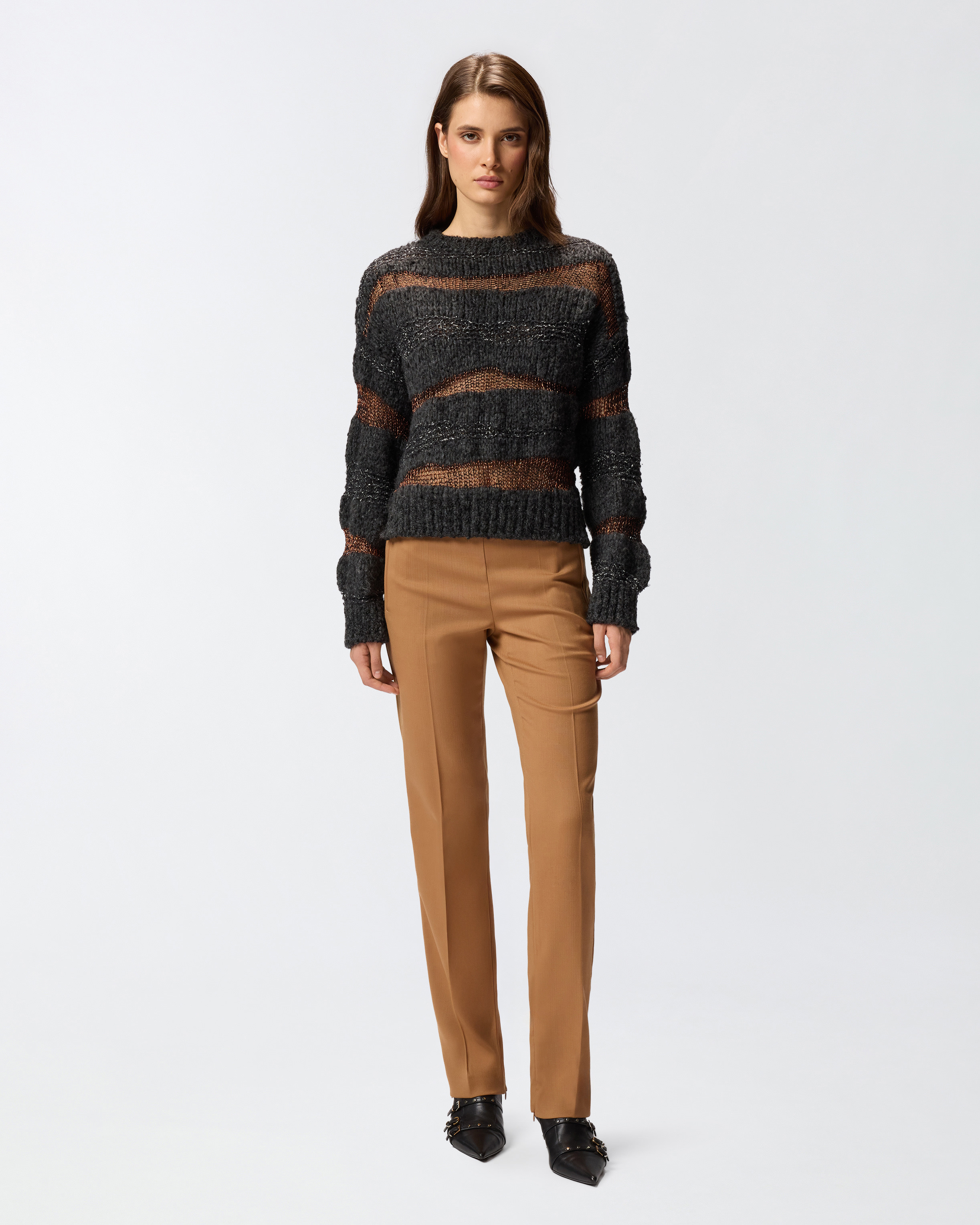 KNOP JACQUARD SWEATER - 3