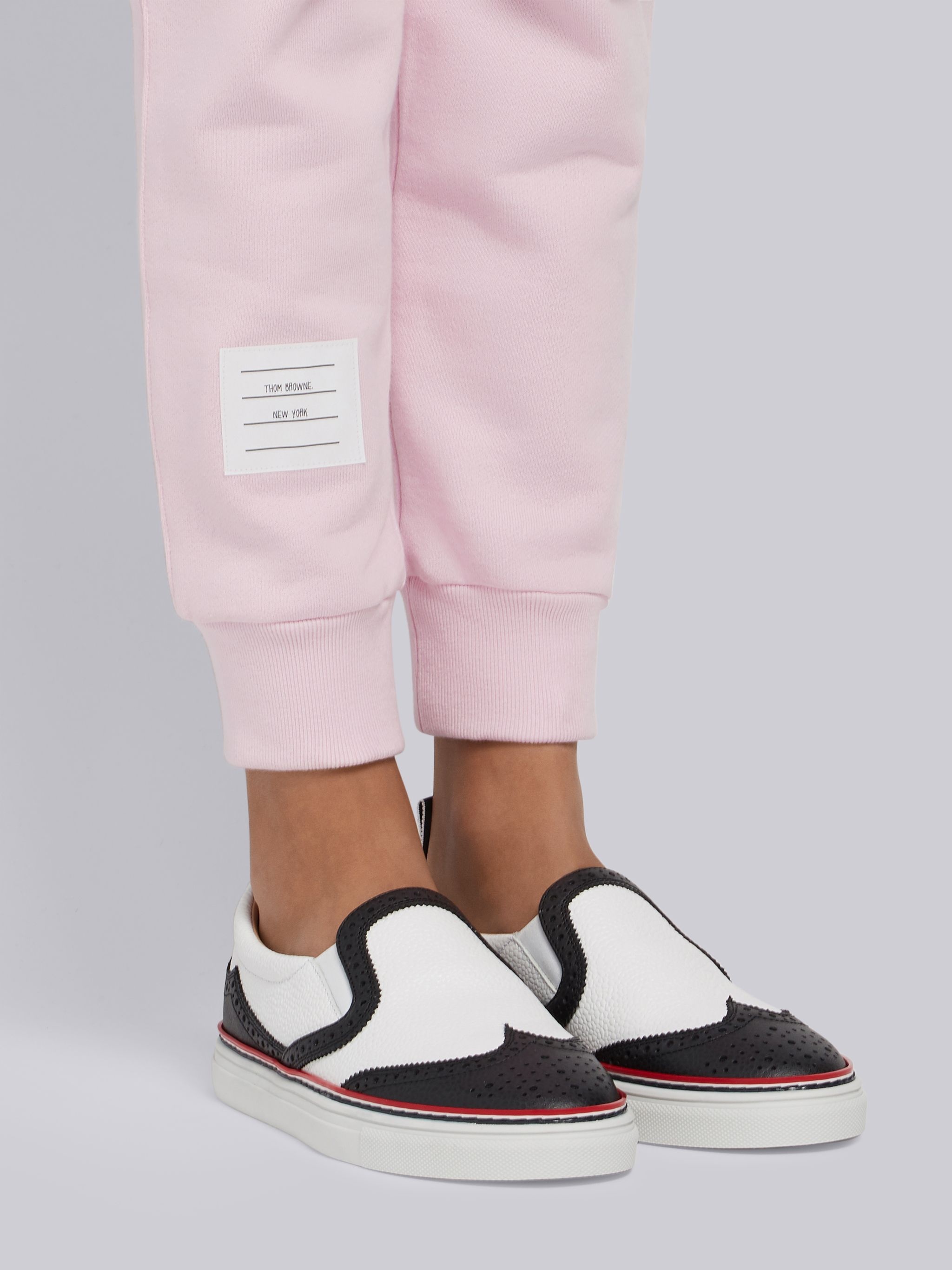 Pink Classic Loop Back 4-Bar Sweatpants - 6