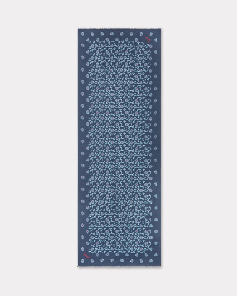 'KENZO Marguerite' cotton stole 1