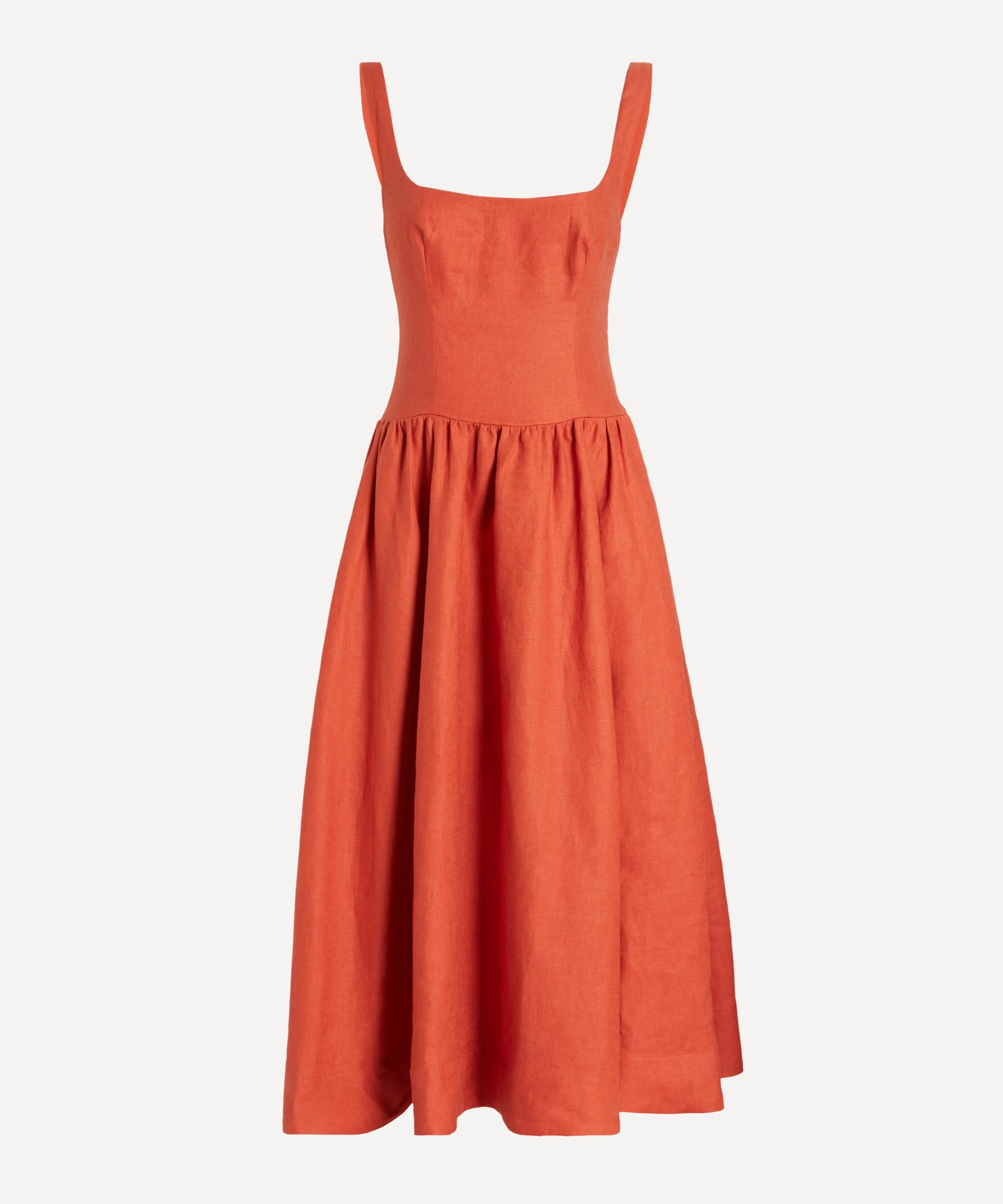 Janu Linen Midi Dress - 1