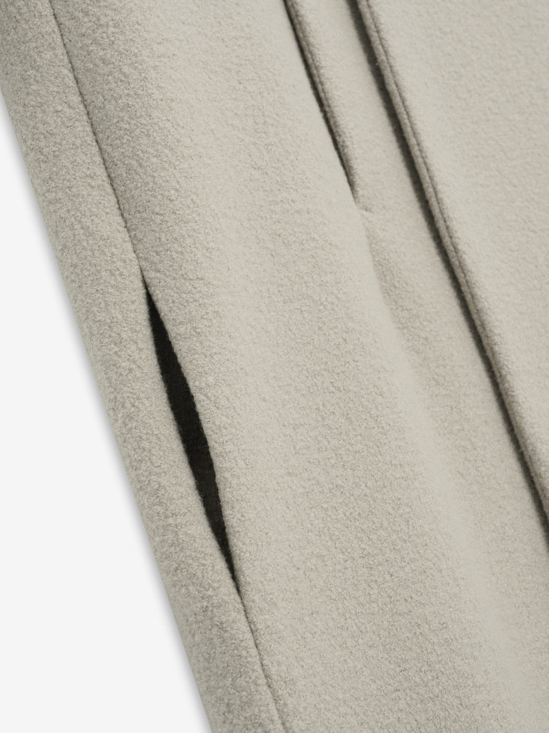 Boiled Wool Stand Collar Overcoat 3