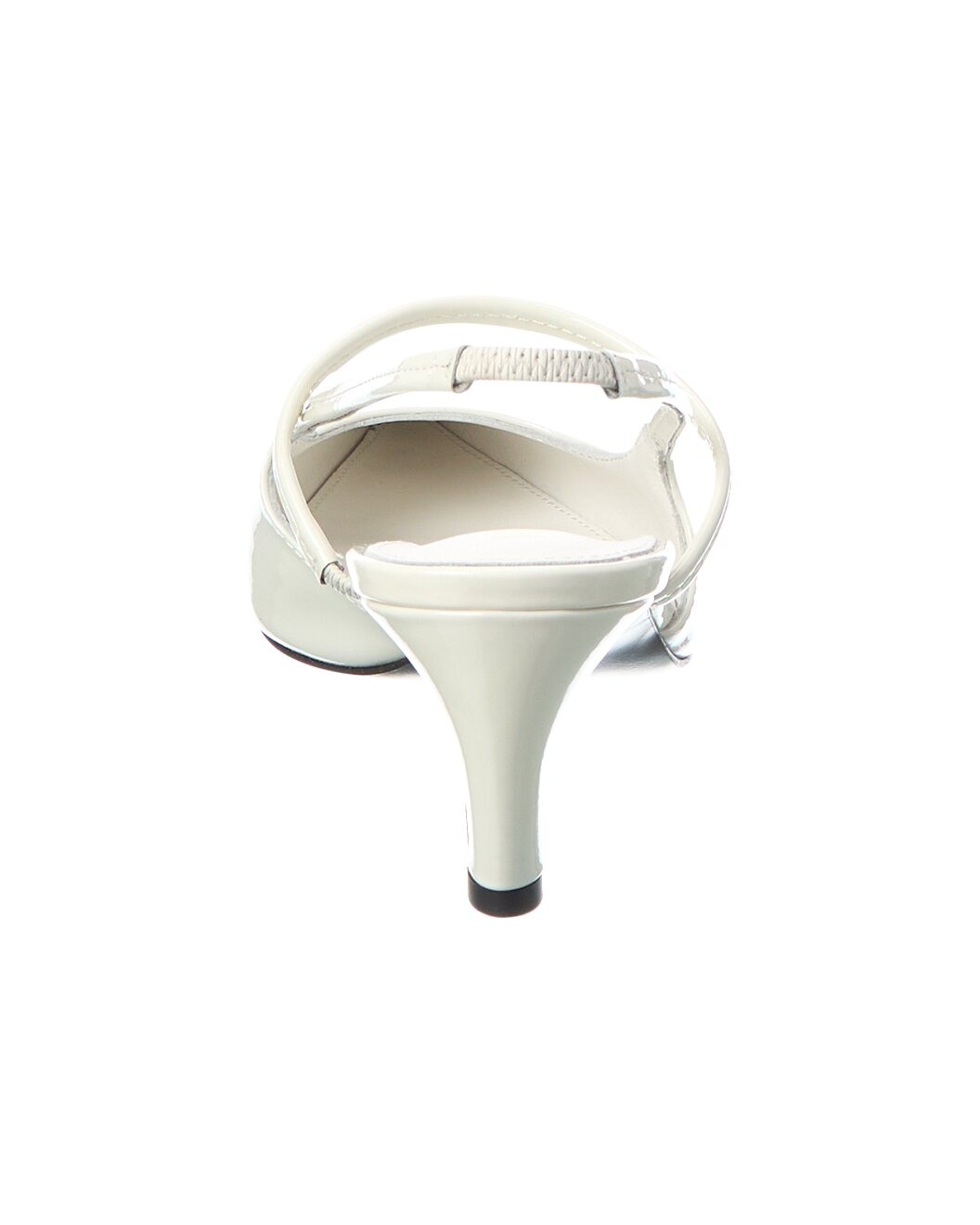 TOTEME Logo Patent Slingback Pump - 3