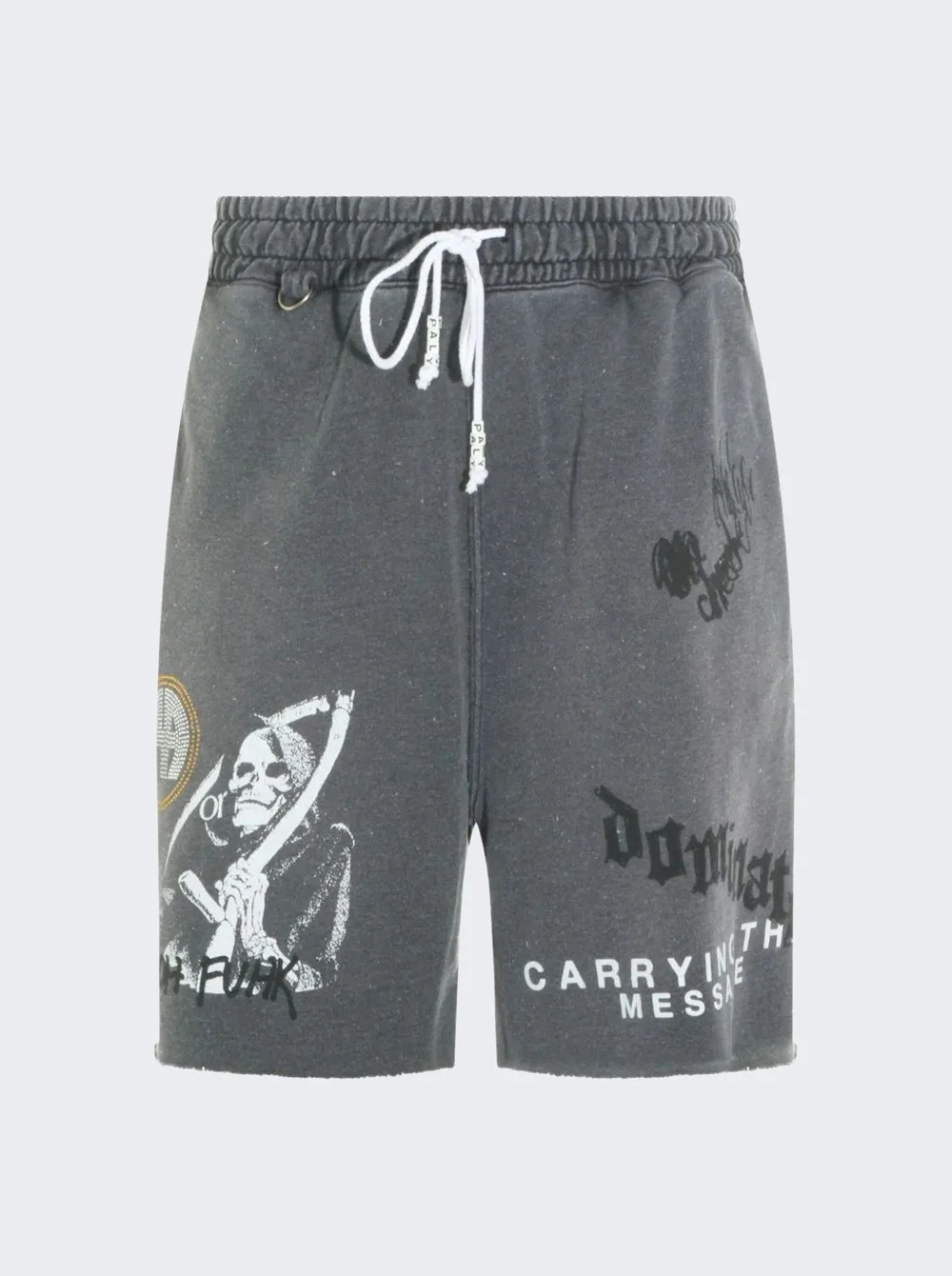 Carrying The Message Sweatshort Grey - 1