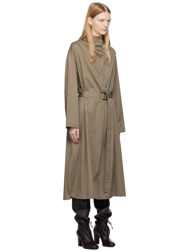 Taupe Housse Midi Dress 2