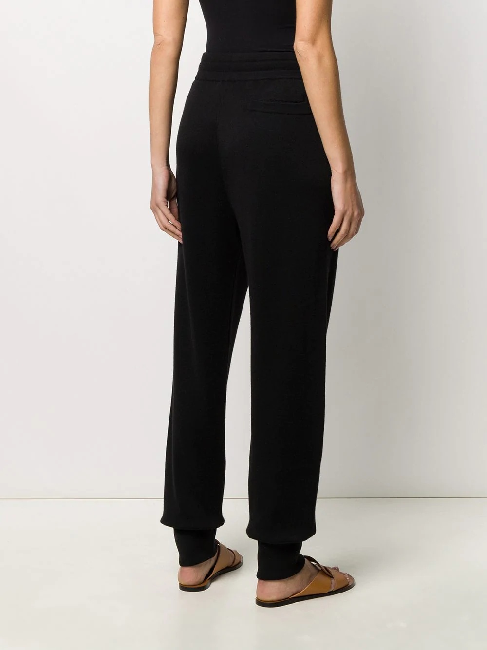 soft knit track pants - 4