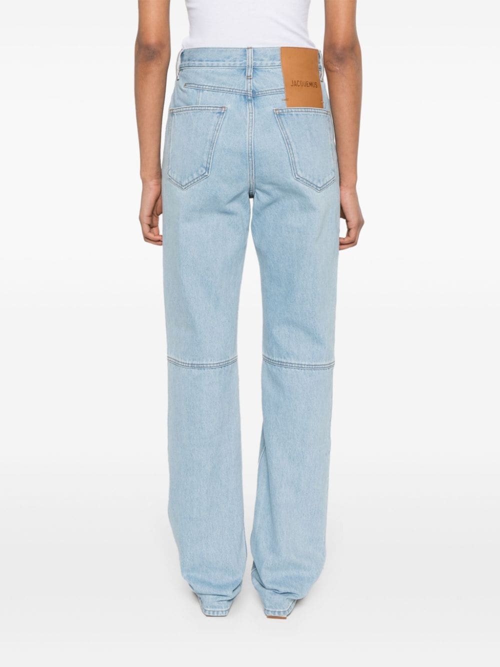 Le de-NÃ®mes droit straight-leg jeans - 4