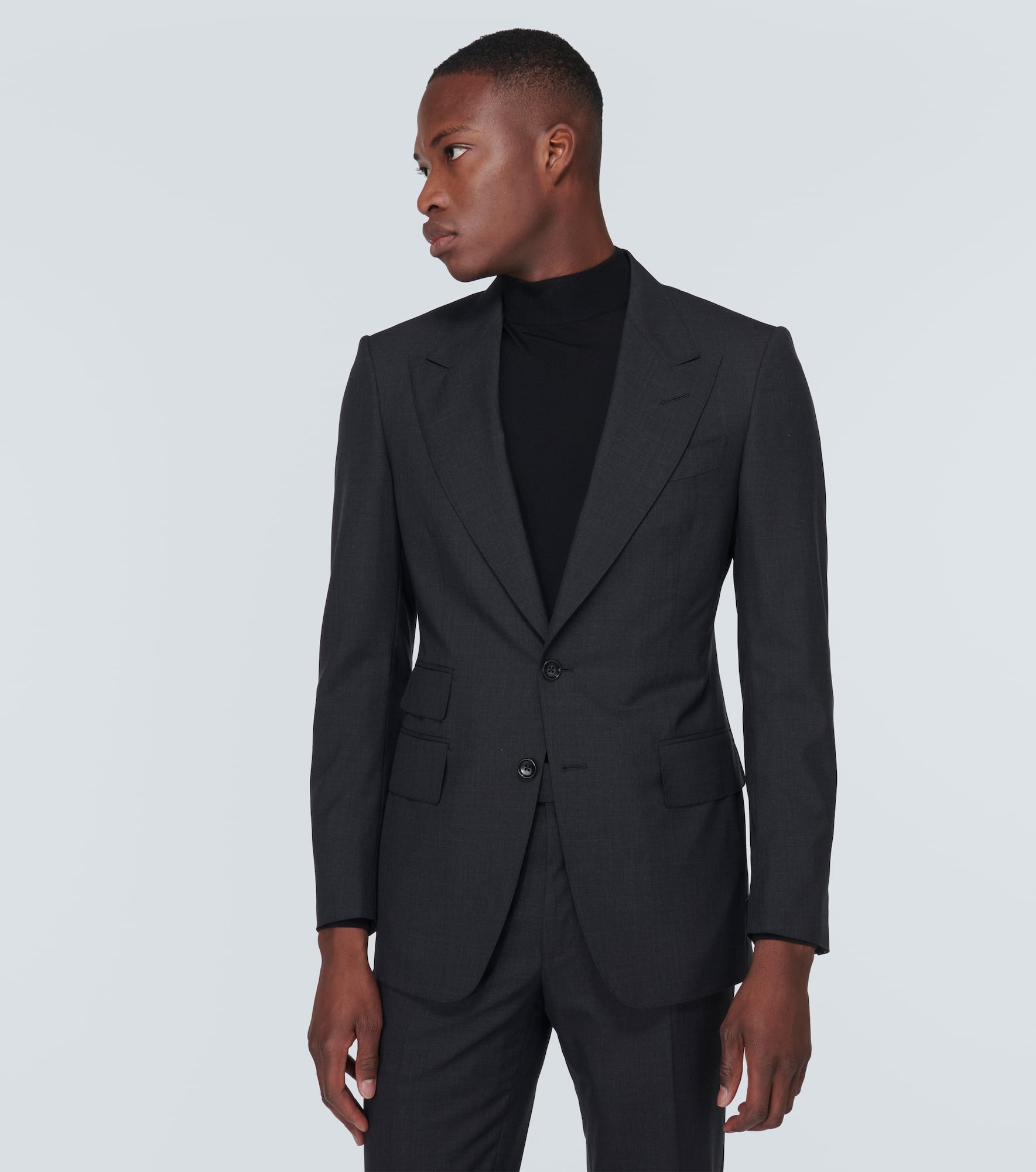 Shelton Super 120's wool suit - 4