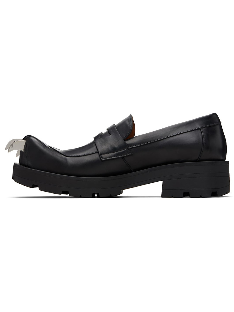 CHARLES JEFFREY LOVERBOY Black Moggies Claws Loafers outlook