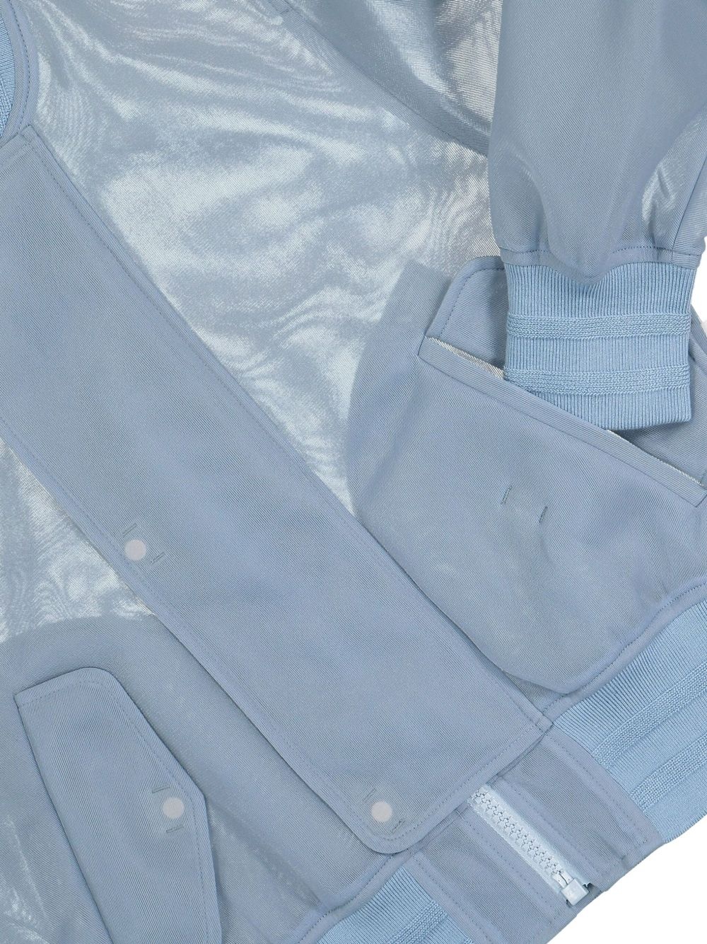 semi-sheer bomber jacket - 4