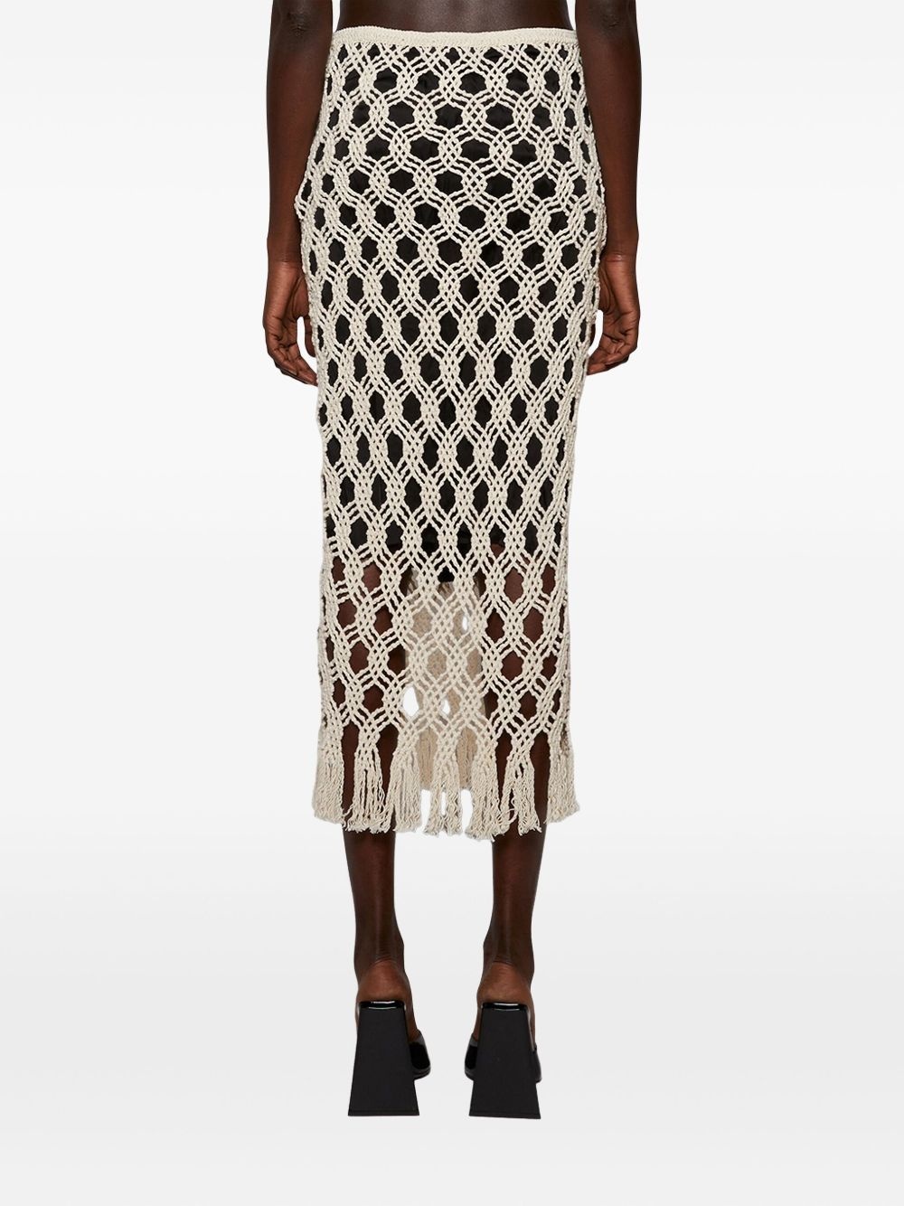Sparrow crochet maxi skirt - 4