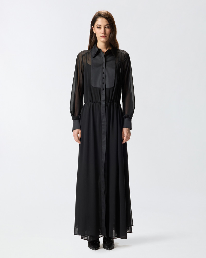SEMI-SHEER LONG DRESS 3