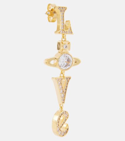 Vivienne Westwood Roderica crystal-embellished earrings outlook