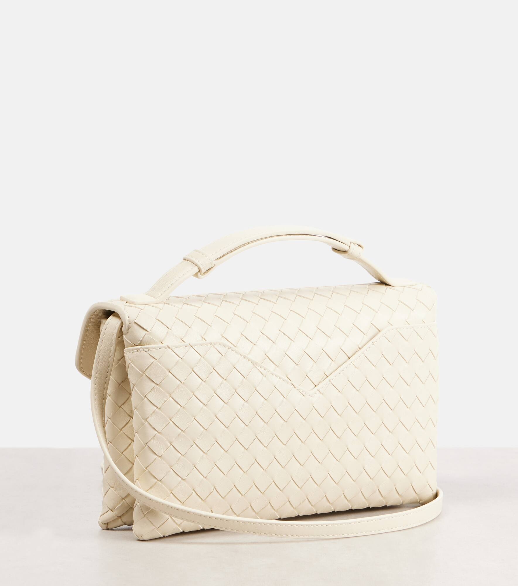 Knot Lock Intrecciato leather tote bag - 4
