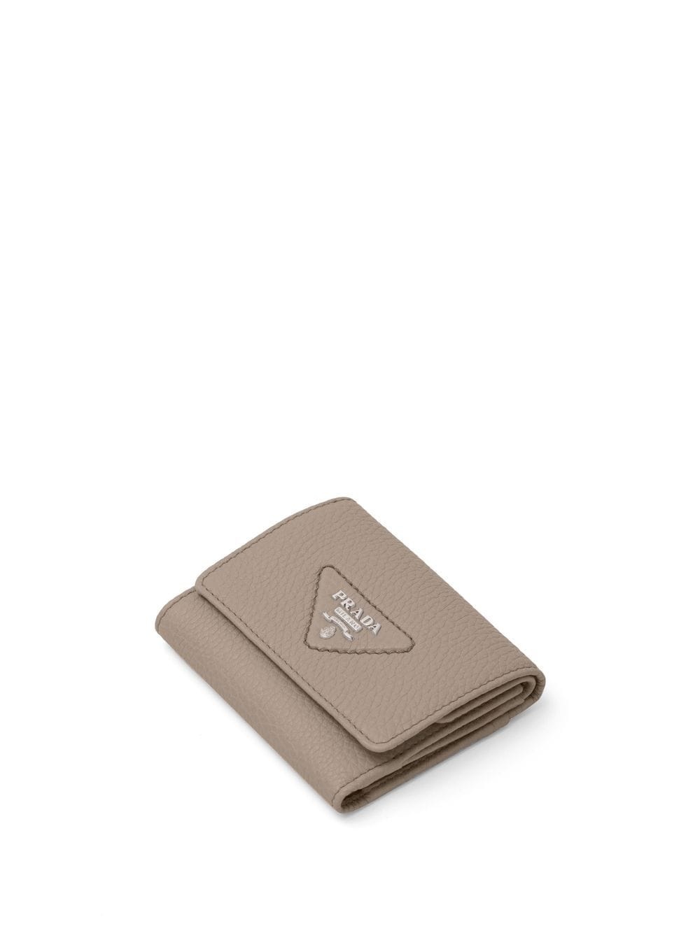 logo-lettering leather wallet - 5