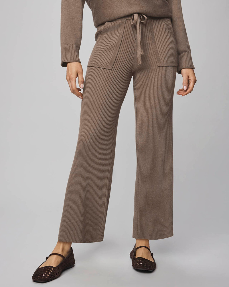 Georgie Cashblend Rib Pant 1