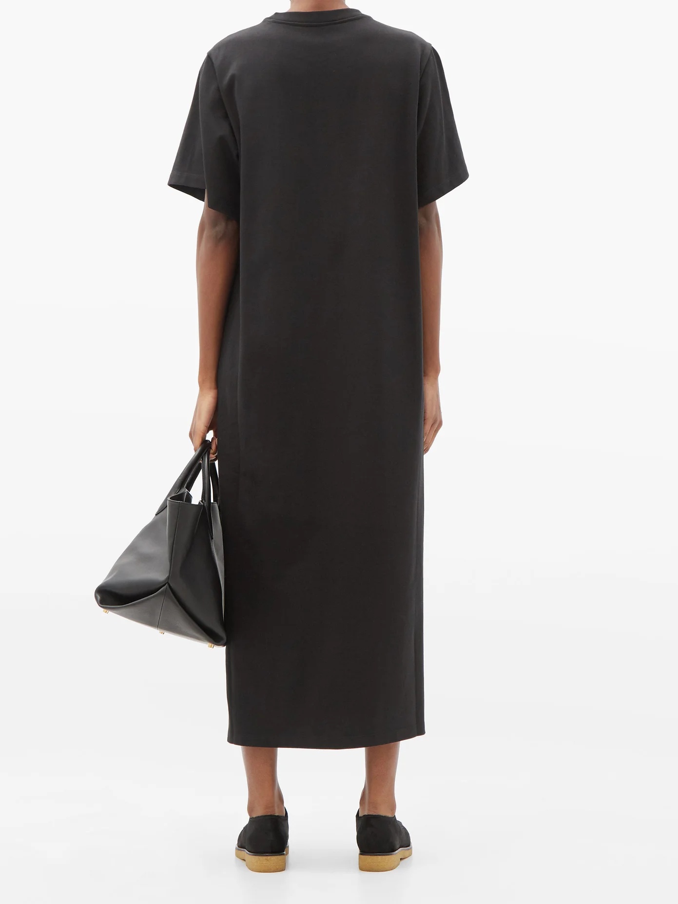 Aprile cotton-jersey midi dress - 5