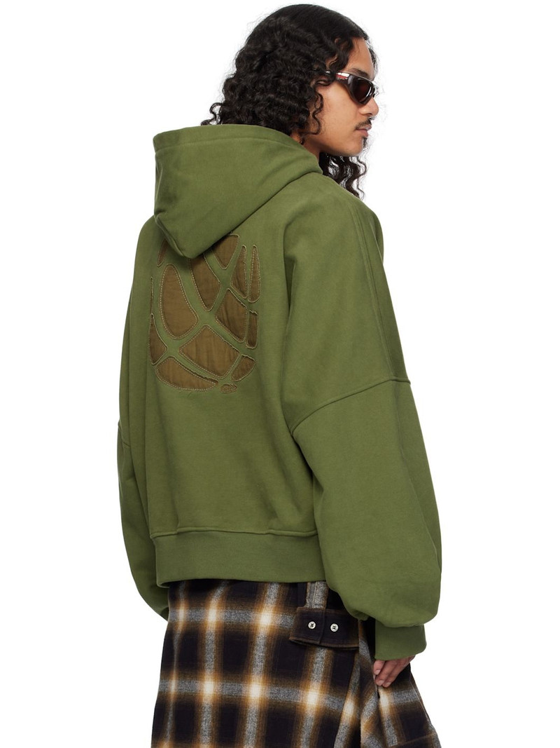 Green Chester Pullover Hoodie 3