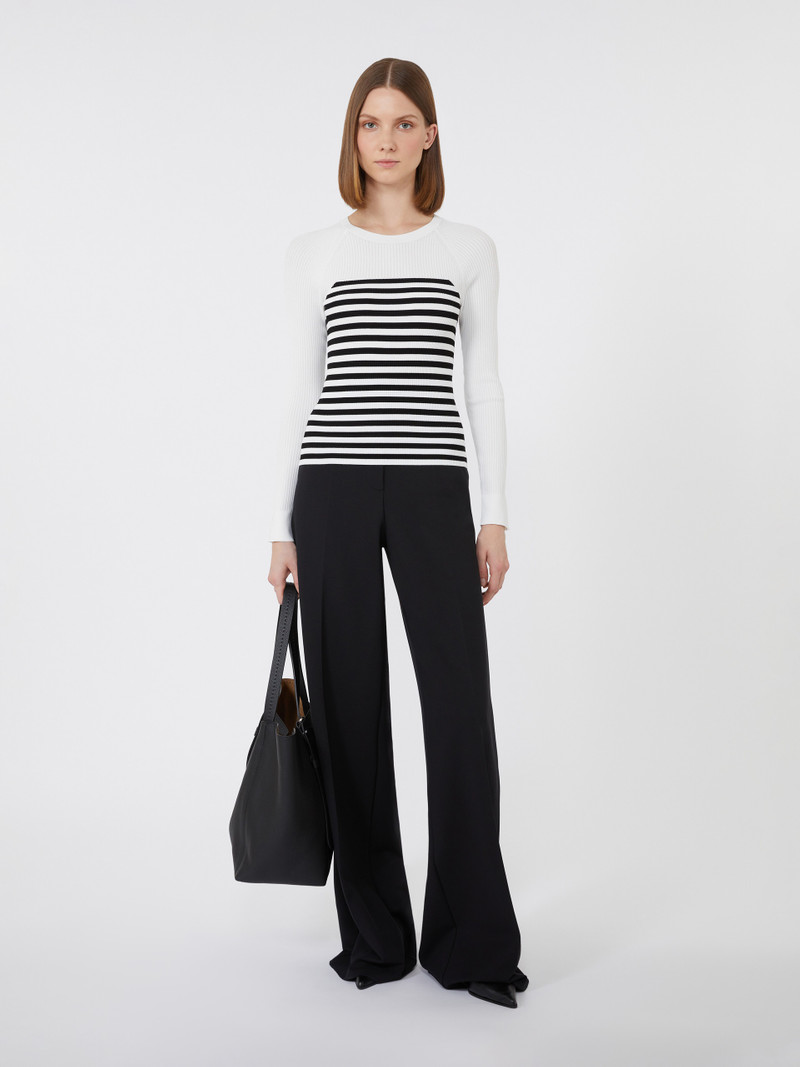 Max Mara BRAIES Technical viscose sweater outlook