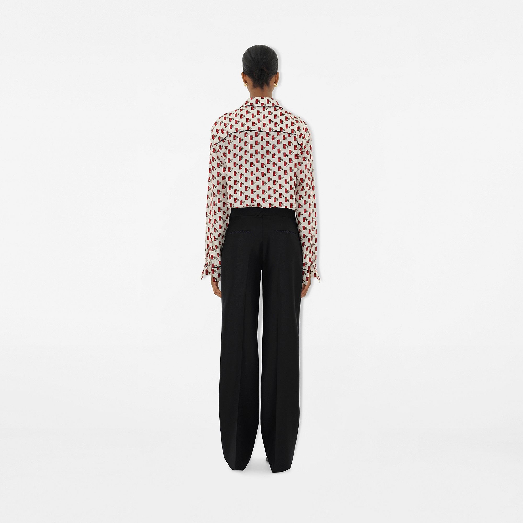 Postbox Silk Shirt - 4