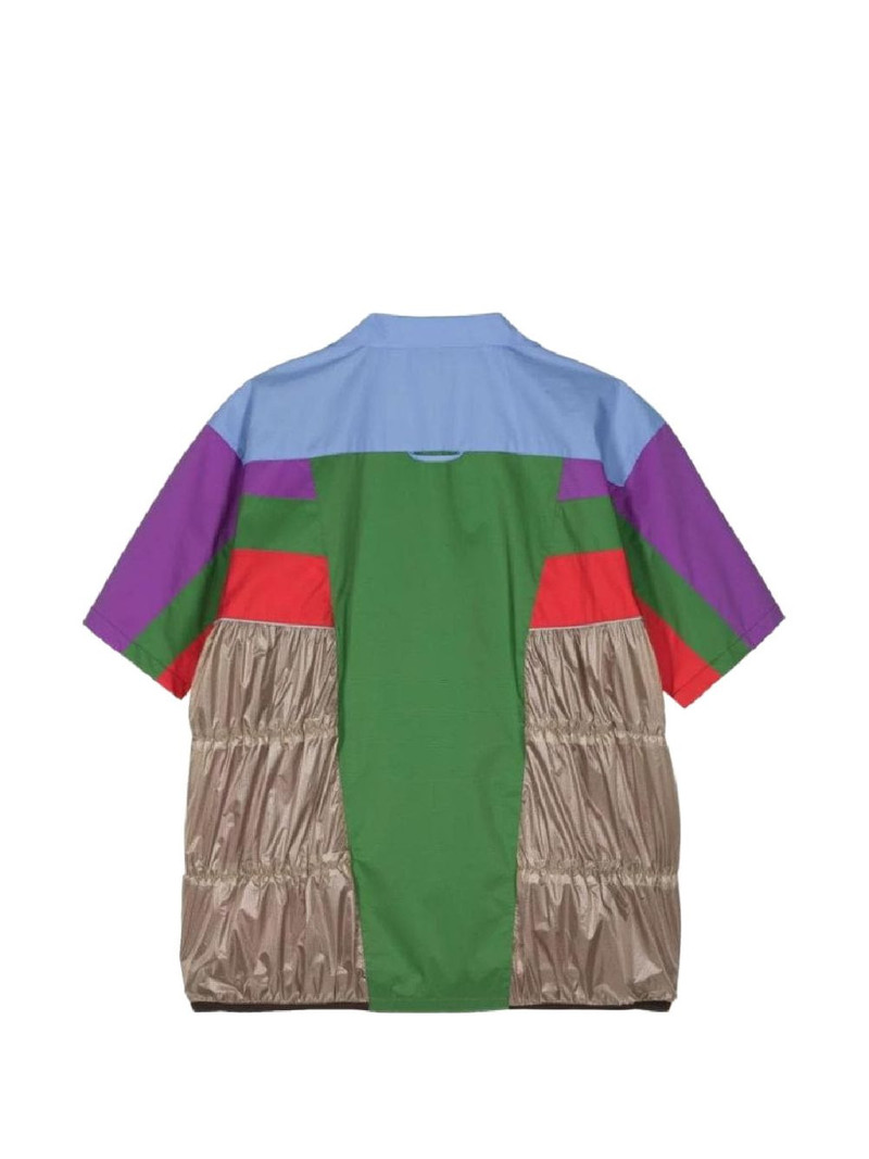 Kolor panelled zip shirt outlook