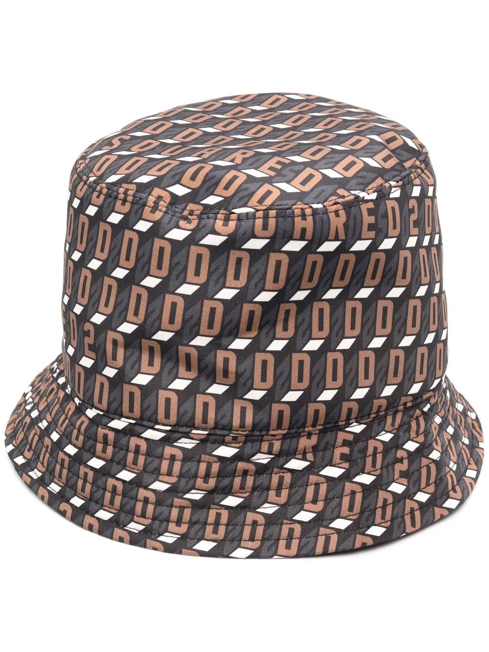 logo-print bucket hat - 1