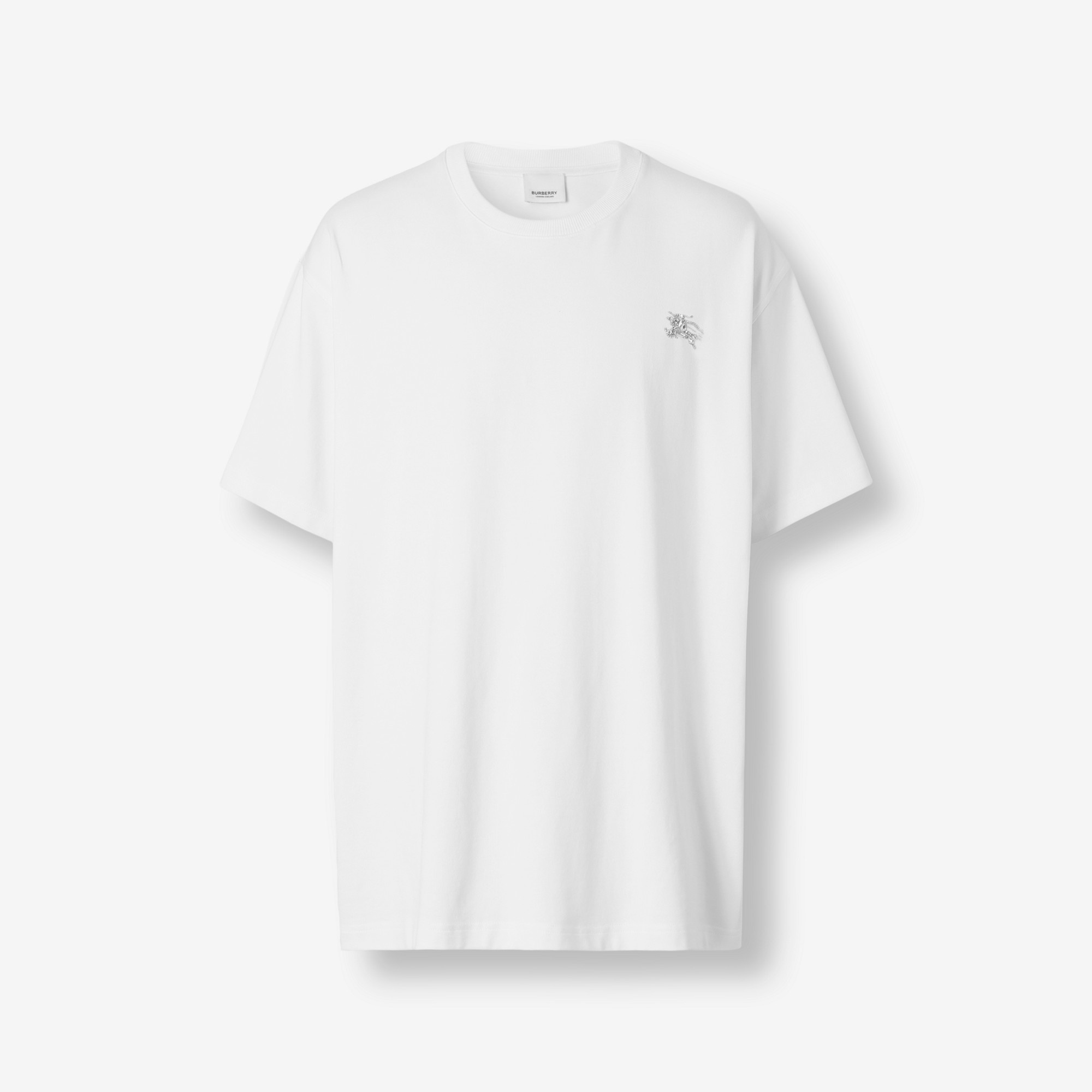 ★Burberry★ Crystal EKD Cotton Jersey T-Shirt White 8064393 MUSINSA | BURBERRY Crystal EKD Cotton Jersey T-Shirt - White