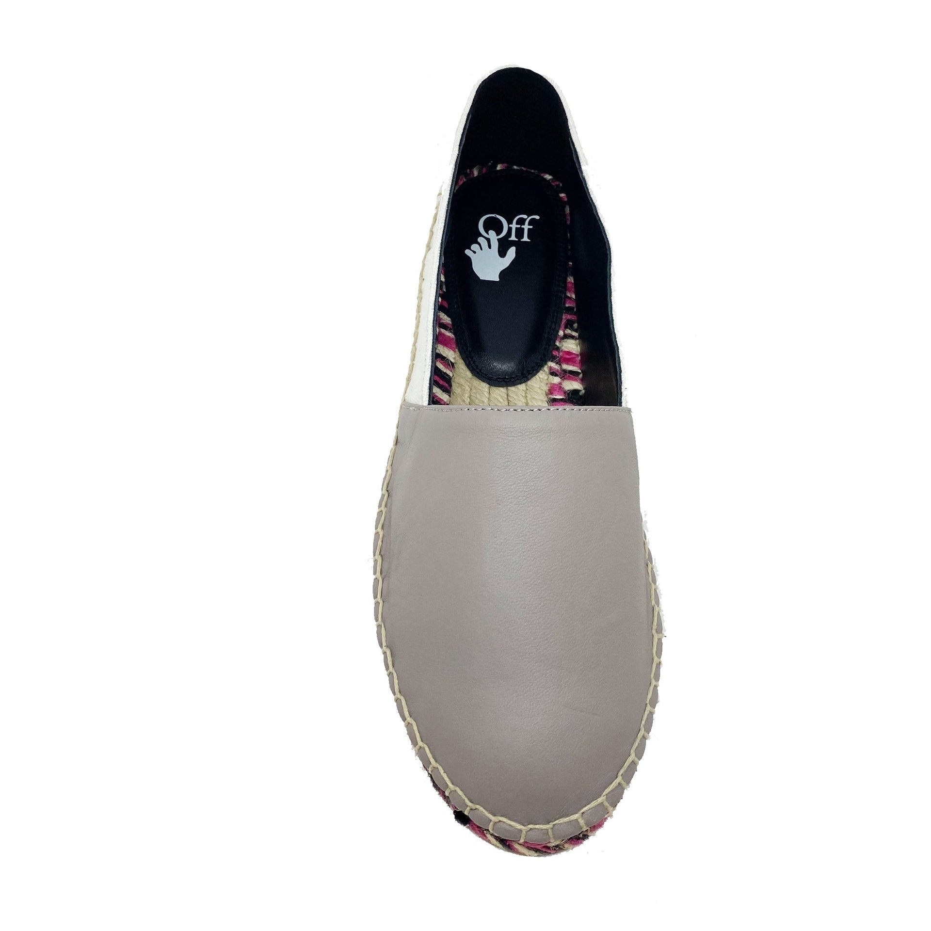 Off-White Leather Espadrilles Women - 4