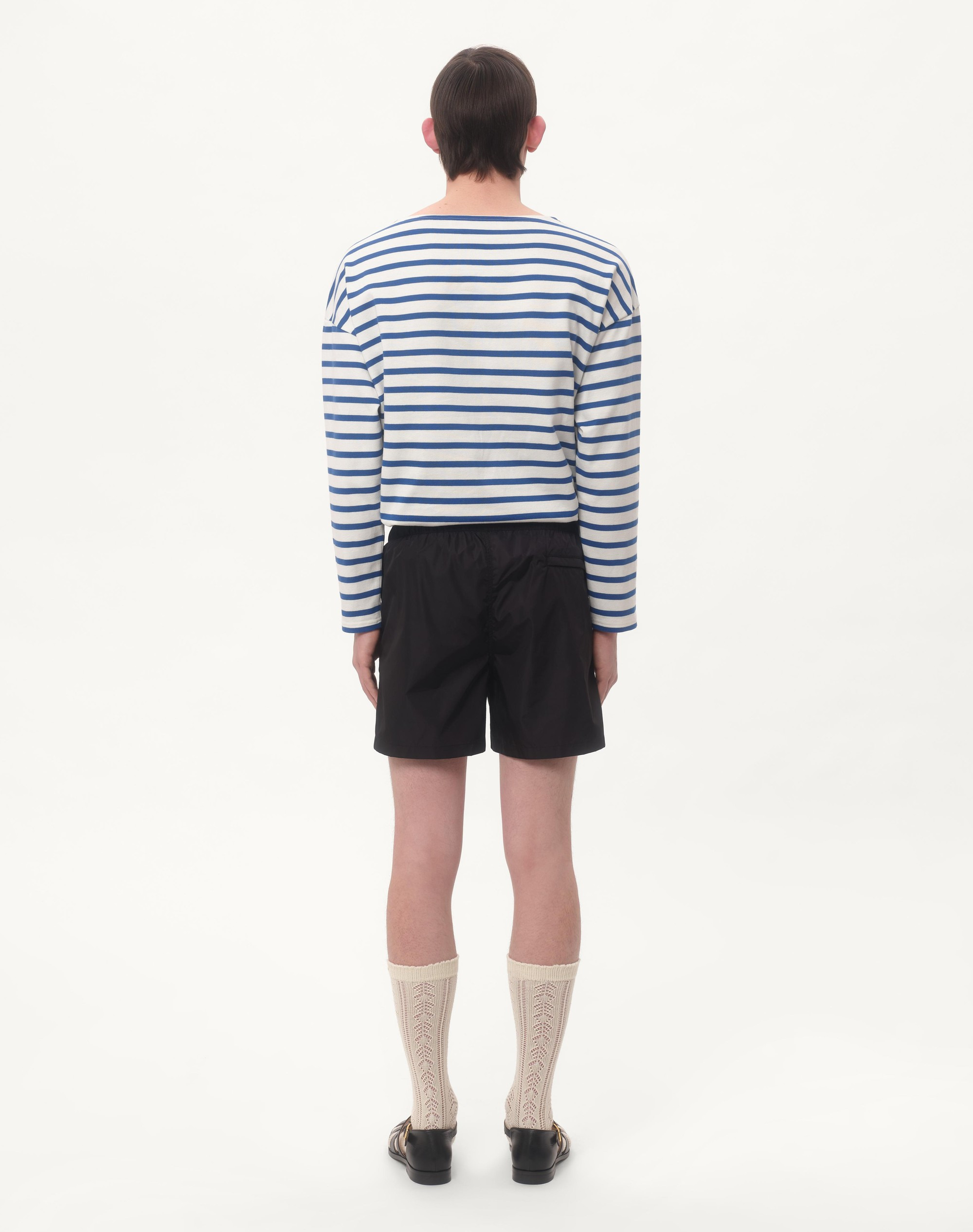 PERFORATED COTTON SOCKS WITH VLOGO - 5
