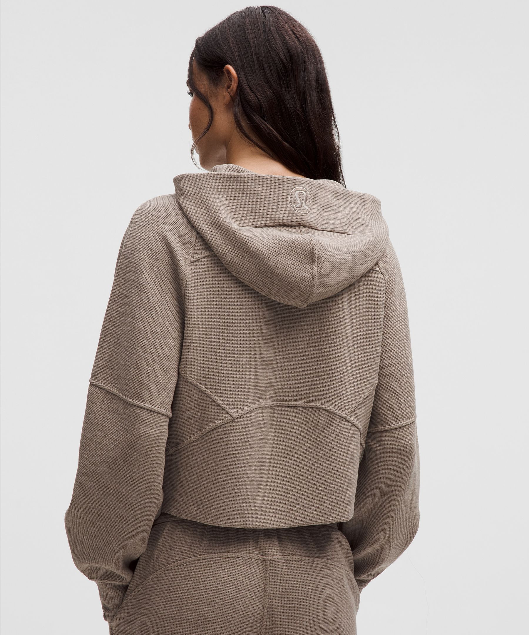 Scuba Oversized Full-Zip Hoodie *Waffle - 4