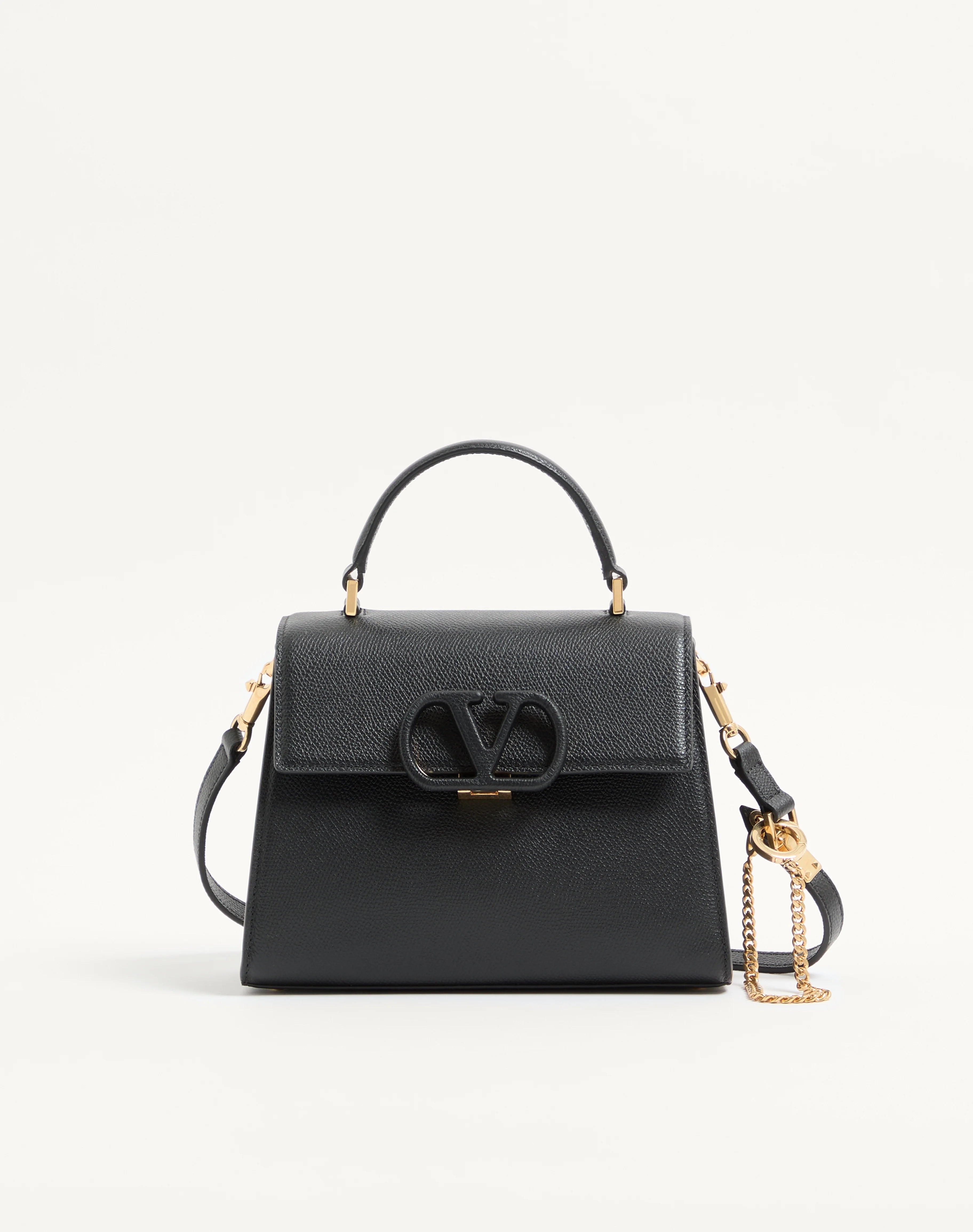 VALENTINO GARAVANI VSLING SMALL HANDBAG IN GRAINY CALFSKIN - 1