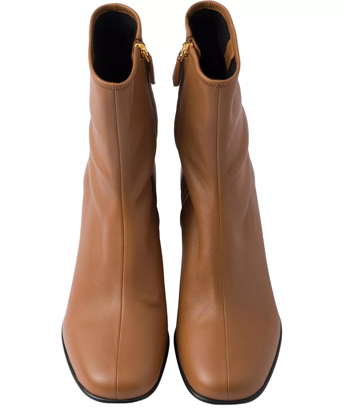Women's Stretch Nappa Leather Booties - 3