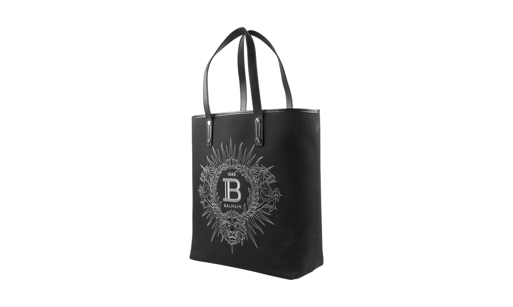 Varsity Embroidered-Logo Tote Bag - 3