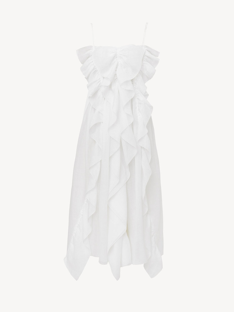 RUFFLED MIDI DRESS 3