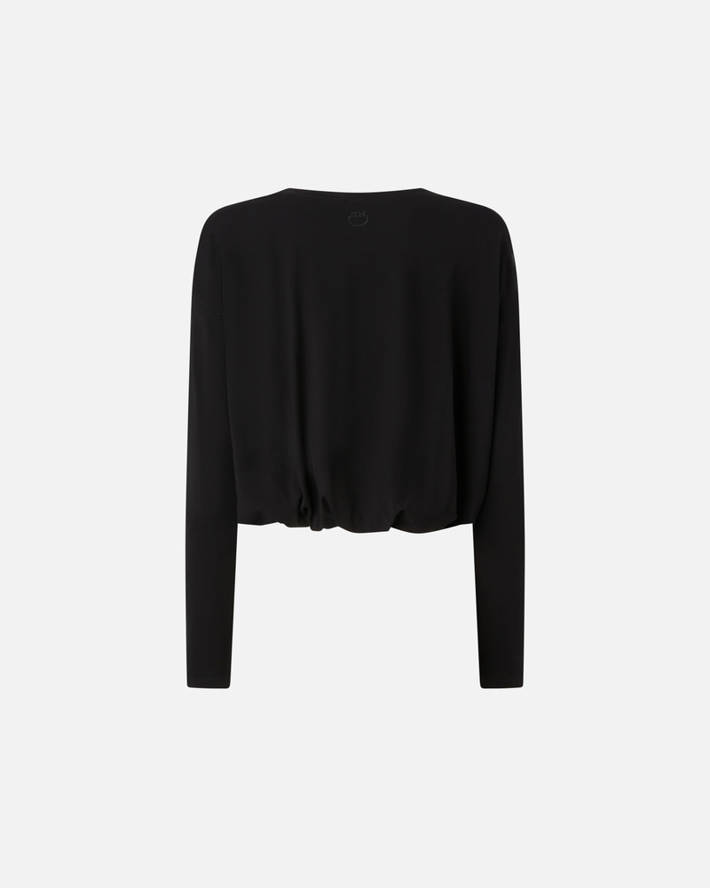 DRAPED FLOWING JERSEY SWEATER 6