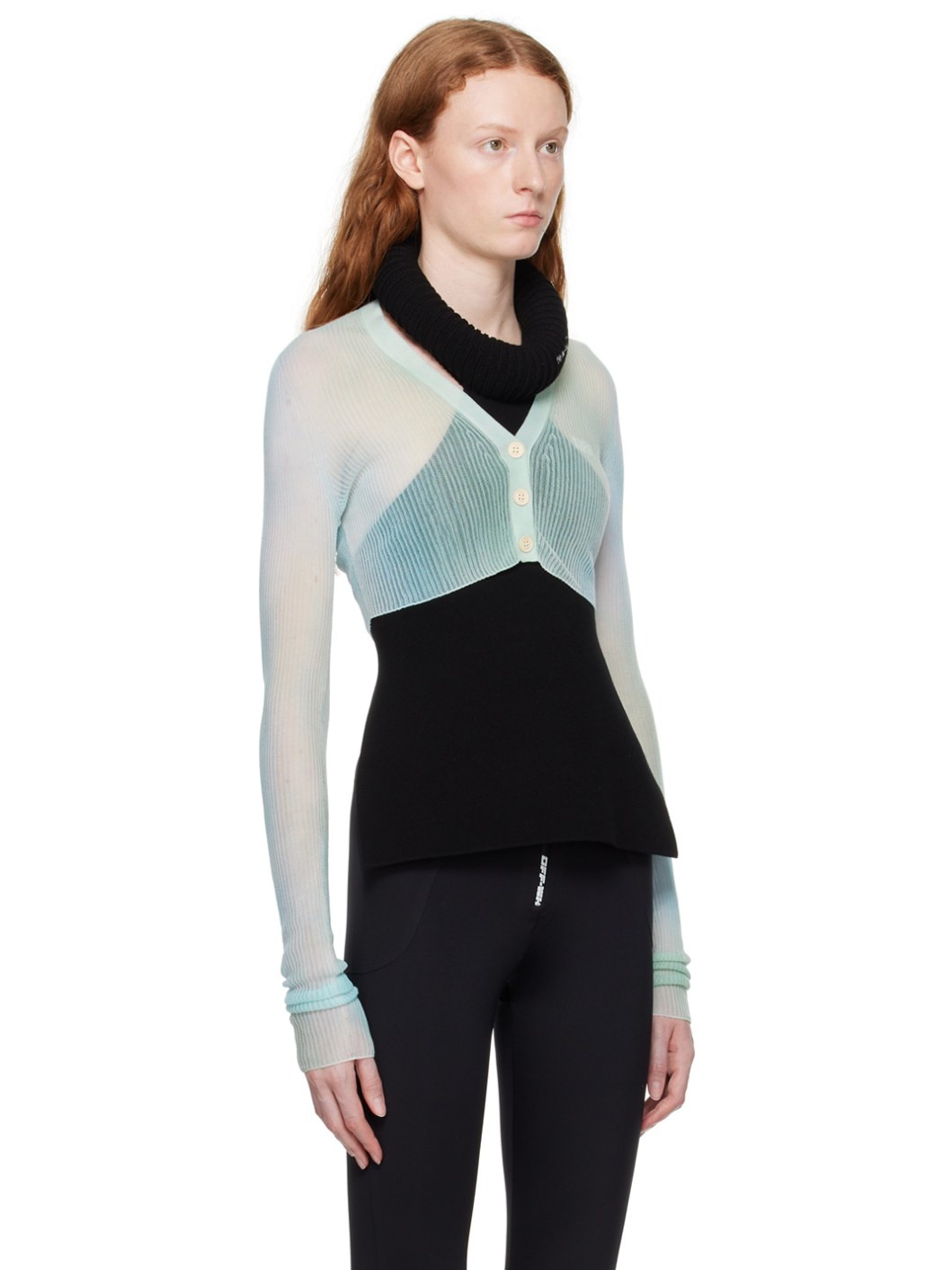Blue Seethr Cardigan - 2