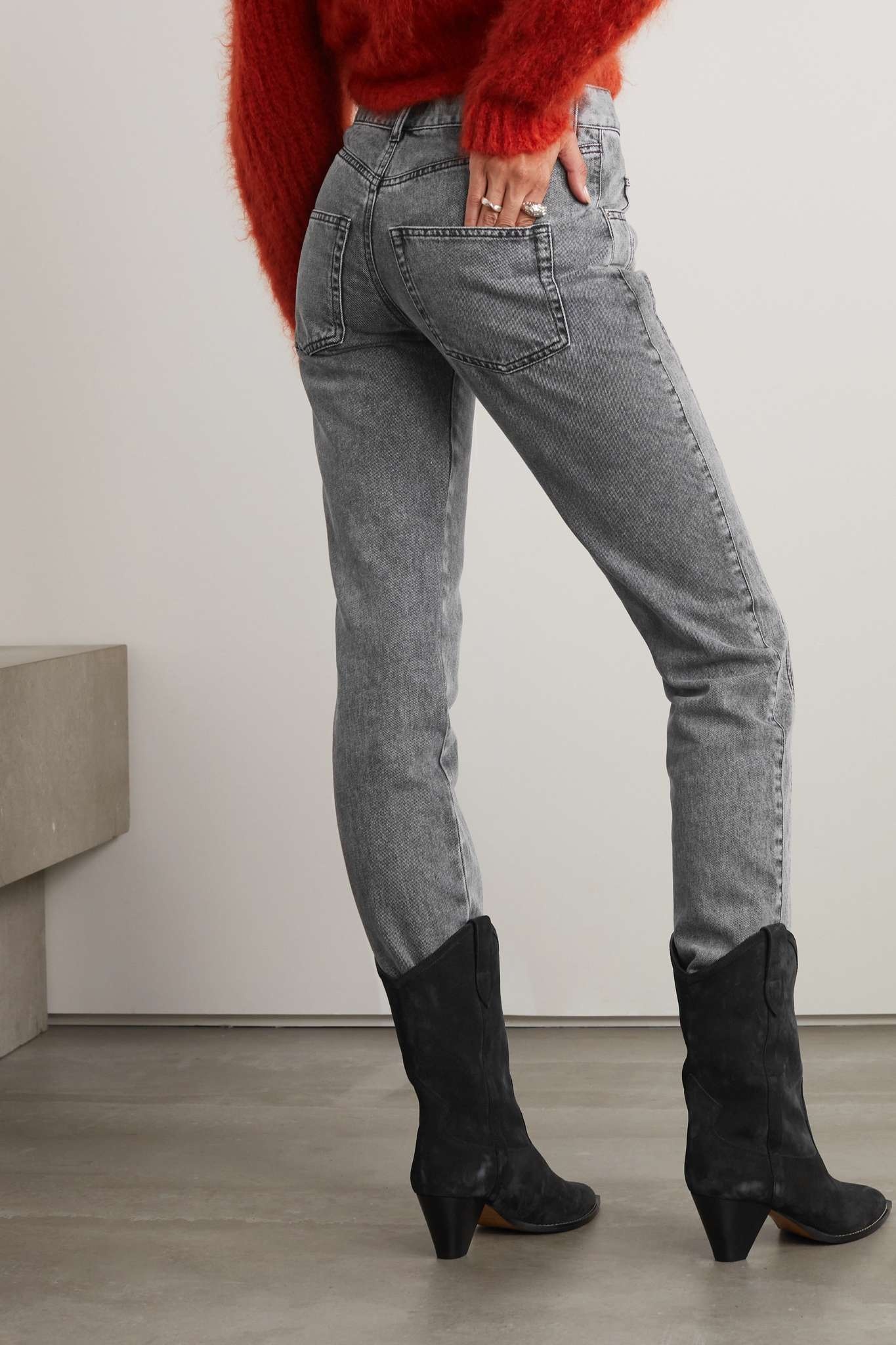 Vikira mid-rise tapered jeans - 4
