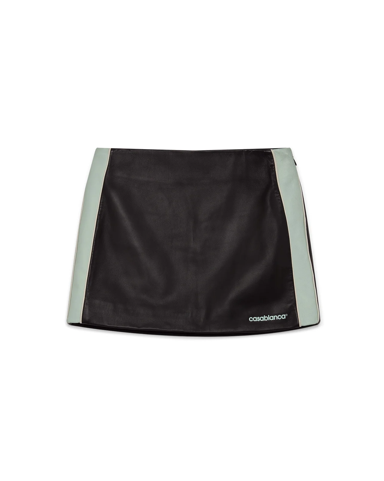 Leather Mini Skirt - 1